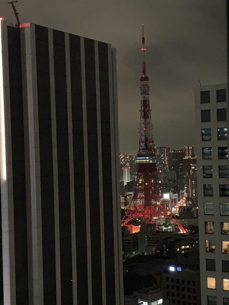 東京タワーは消灯