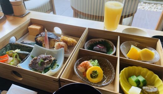 【HOTEL THE MITSUI KYOTO宿泊記】 庭園を眺めながらの朝食はパワーチャージに最適